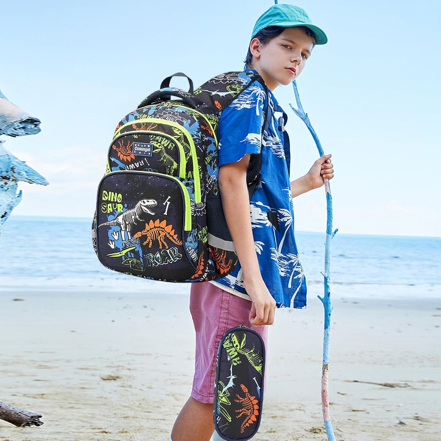 MOCHILA DINO KIDS