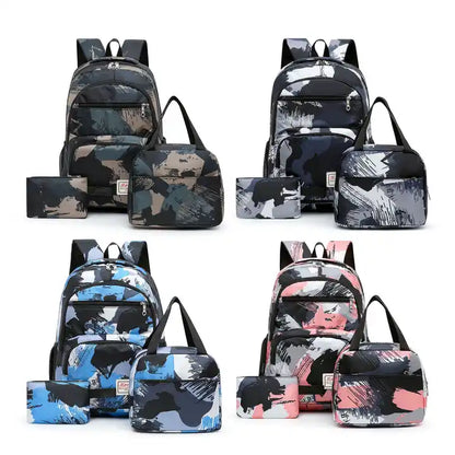 MOCHILA JUVENIL SET 3 PIEZAS