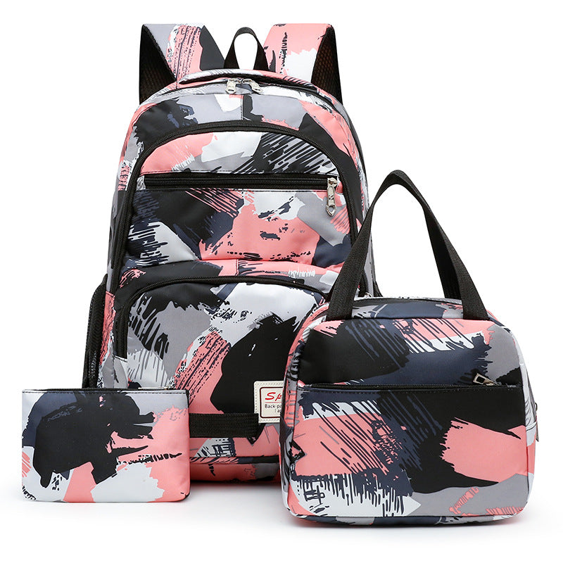 MOCHILA JUVENIL SET 3 PIEZAS