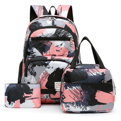 MOCHILA JUVENIL SET 3 PIEZAS