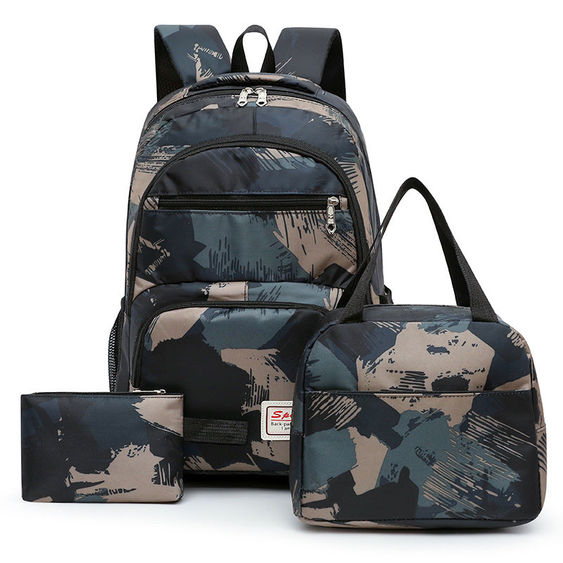 MOCHILA JUVENIL SET 3 PIEZAS