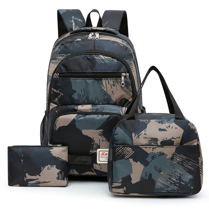 MOCHILA JUVENIL SET 3 PIEZAS