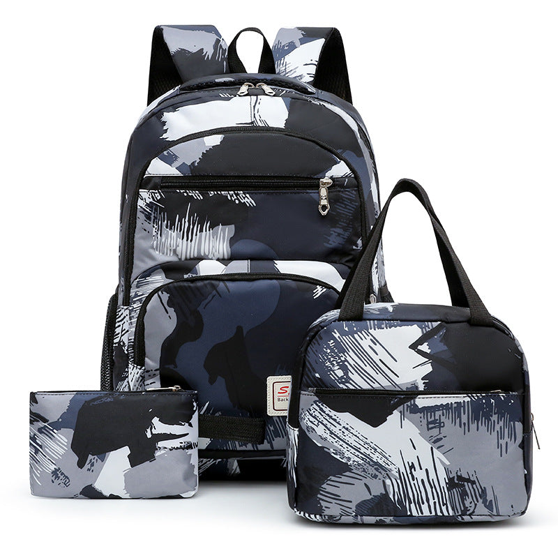 MOCHILA JUVENIL SET 3 PIEZAS