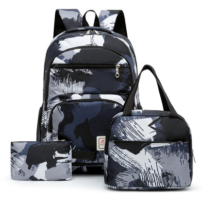 MOCHILA JUVENIL SET 3 PIEZAS