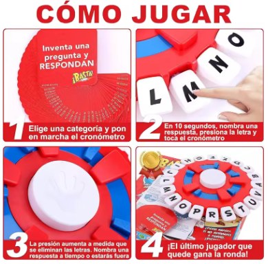 ¡BASTA! – El Original | Juego de Mesa Familiar