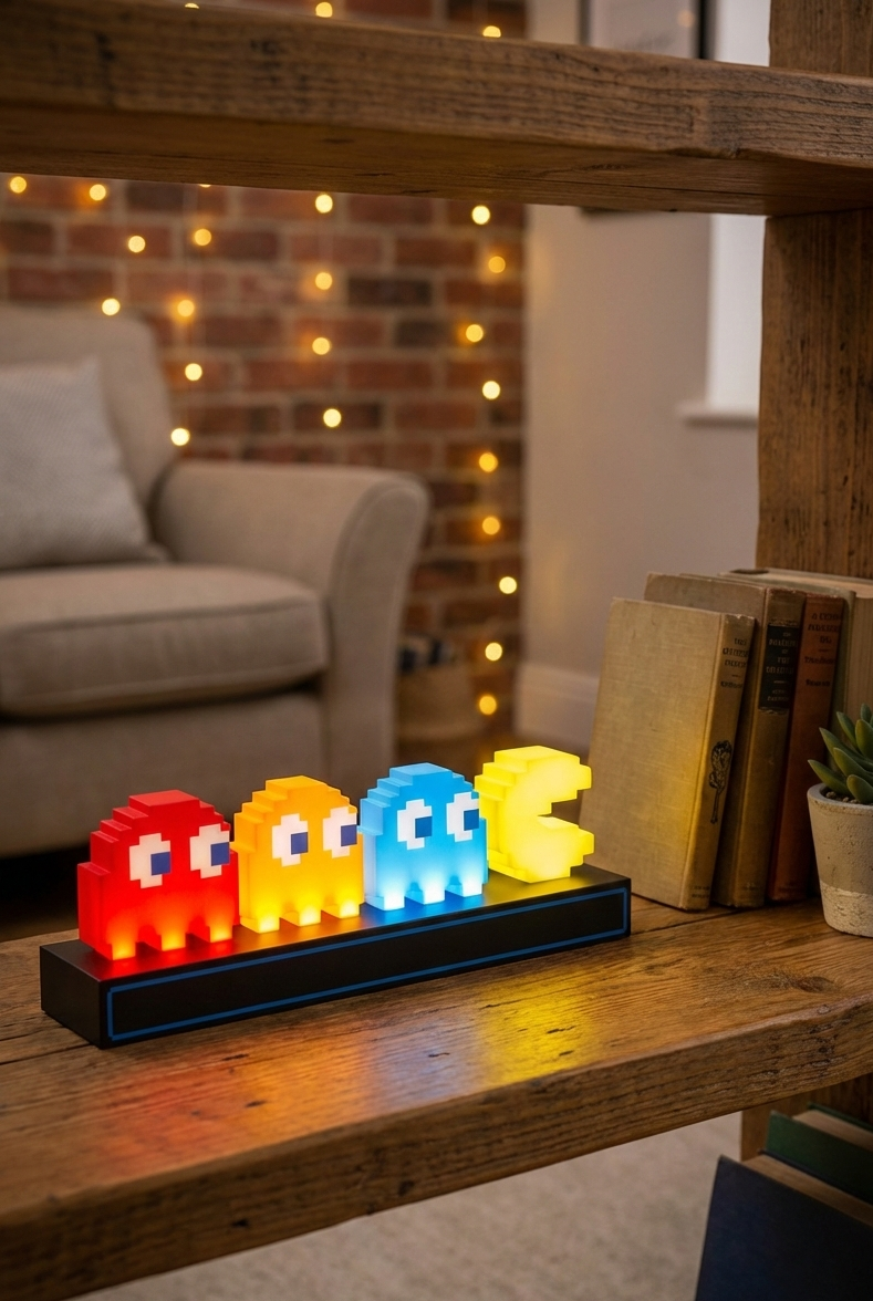 LÁMPARA LED PAC-MAN RETRO GAMER