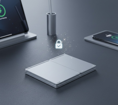 Teclado Inalámbrico Plegable con Touch