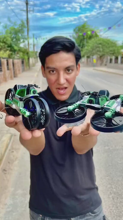 DRONEMOTO 2-EN-1